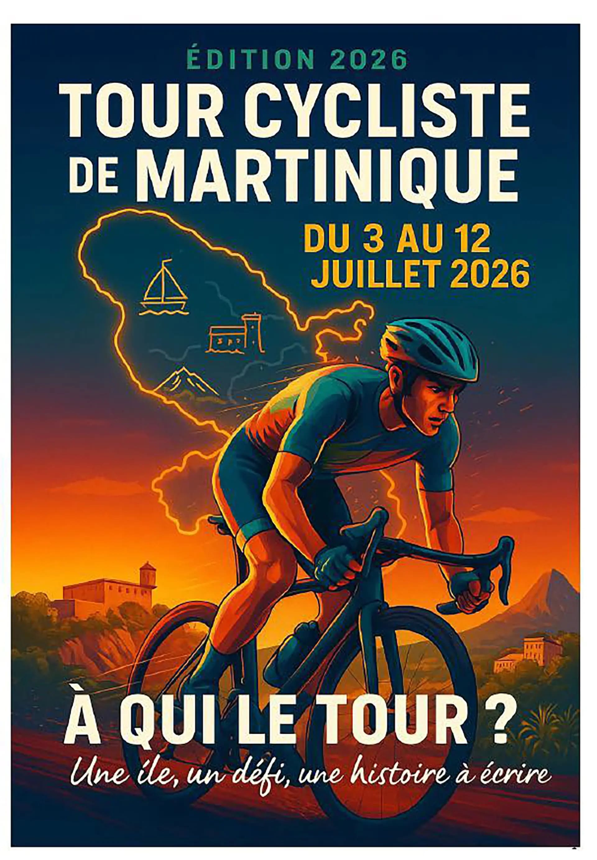 Tour Cycliste 2025 poster