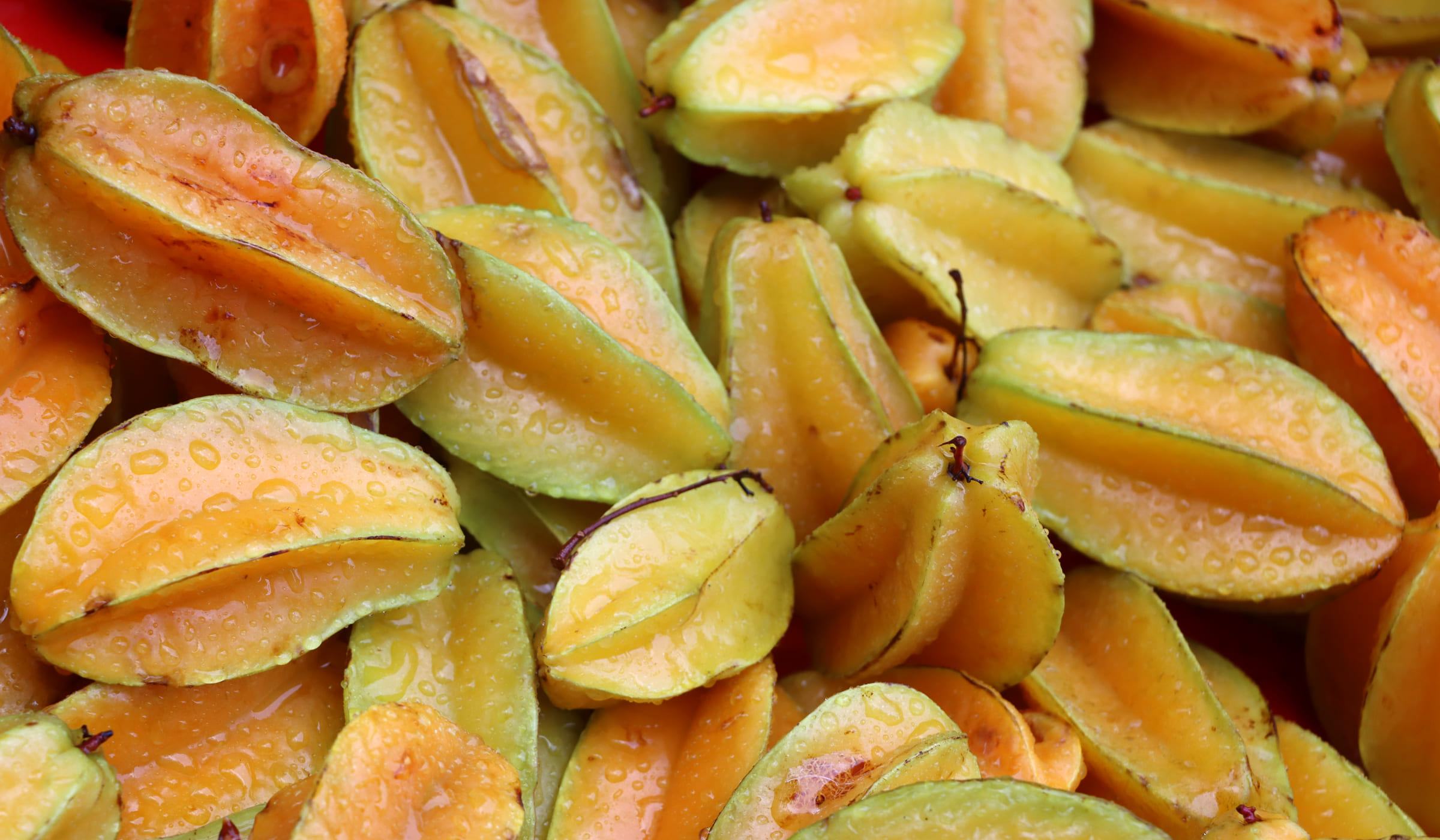 Caramboles coupées