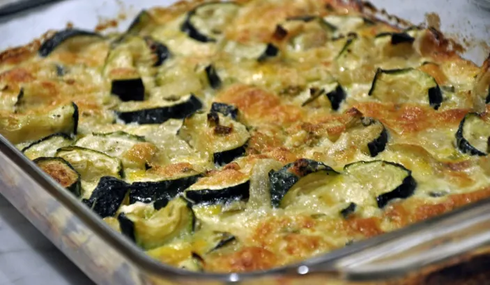 Gratin de courgettes