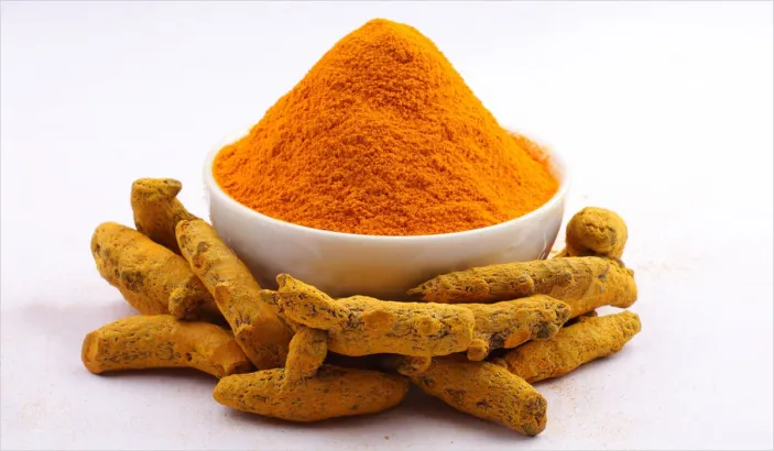 Turmeric tubers and turmeric powder