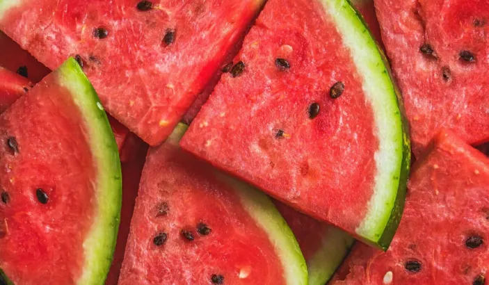 Watermelon slices