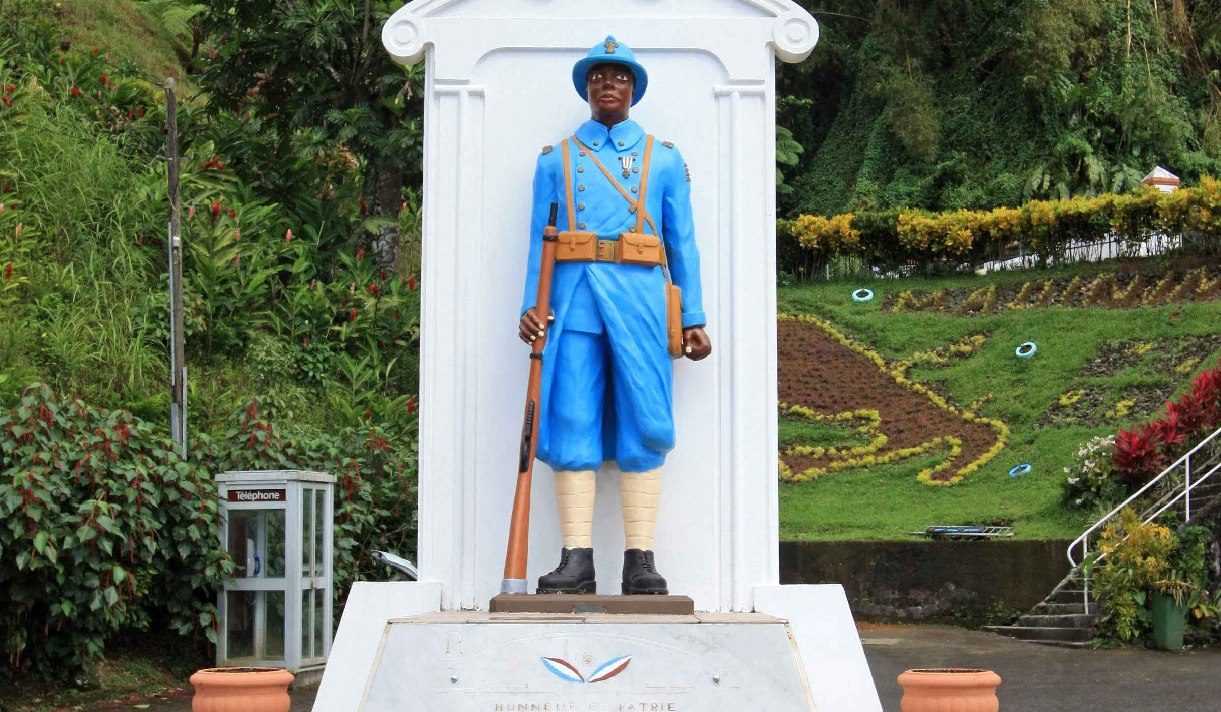 Monument honoring Martinicans who died for France during World War I