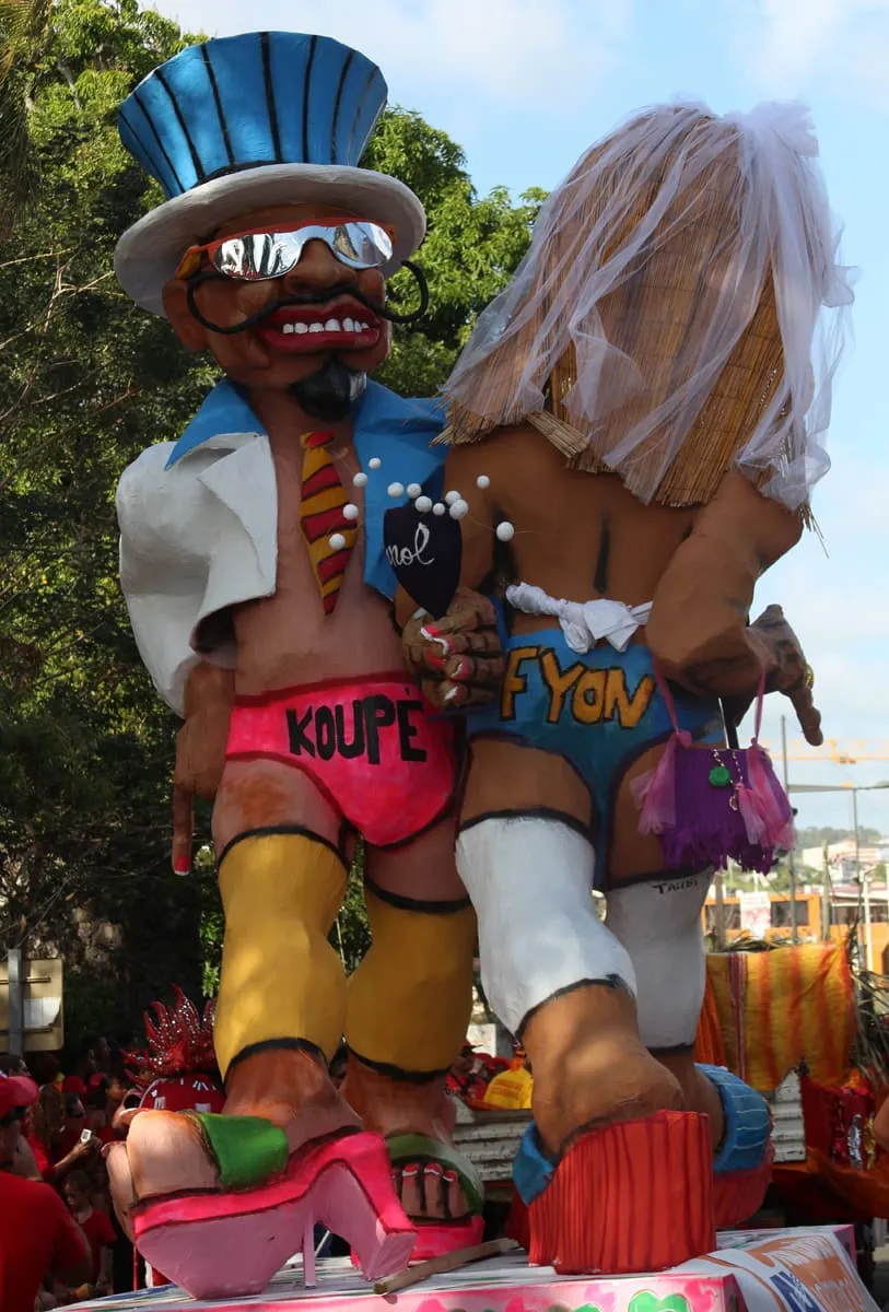 Carnival puppet Vaval