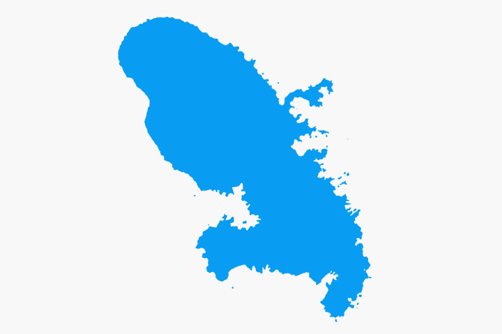 Carte de Martinique